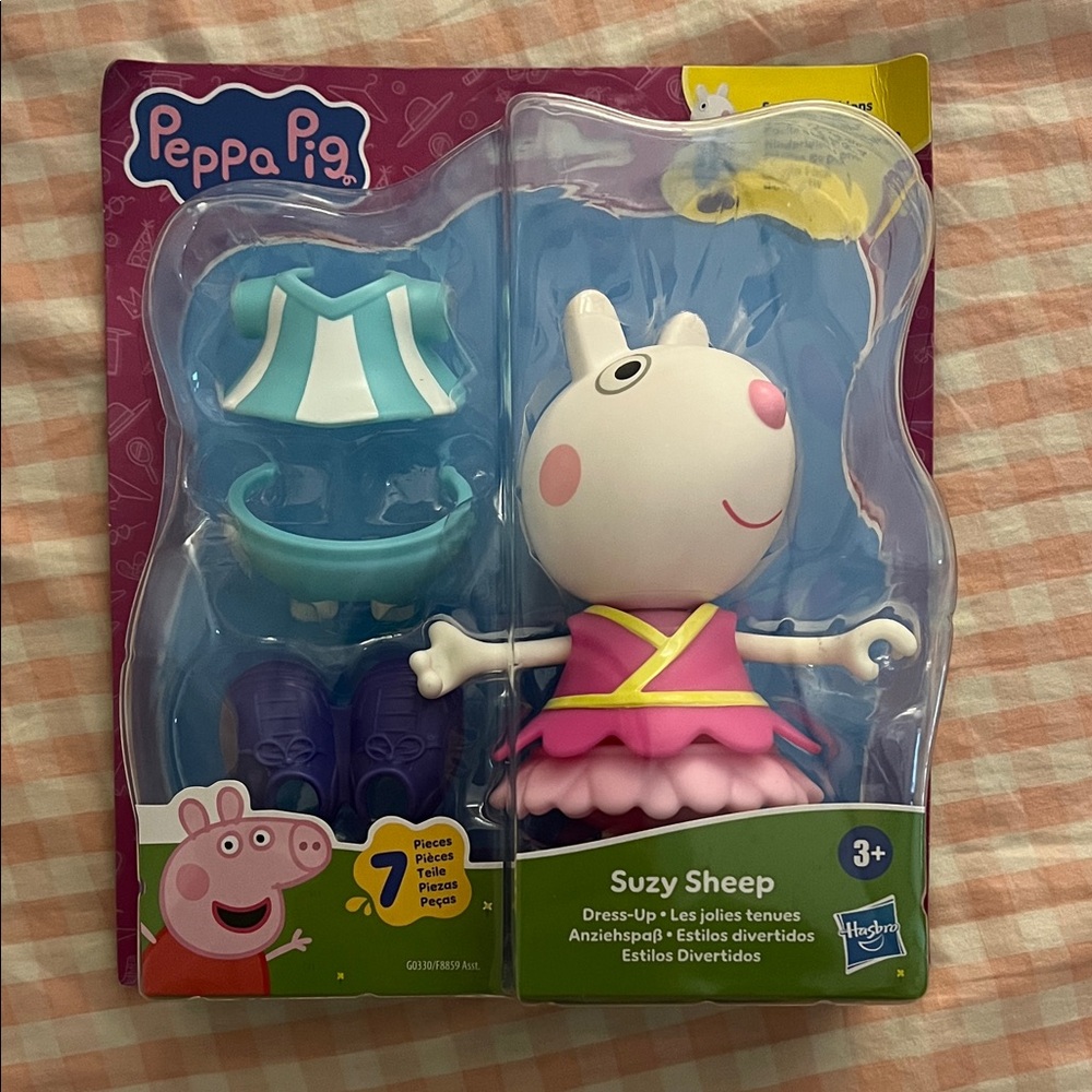 Peppa Pig Suzy Sheep Dress-Up Toy - Pink and Blue